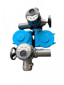 6000Nm智能一體化角行程電動執行器（QDX